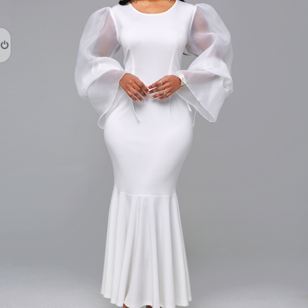 Classy and Sassy White dress!!!